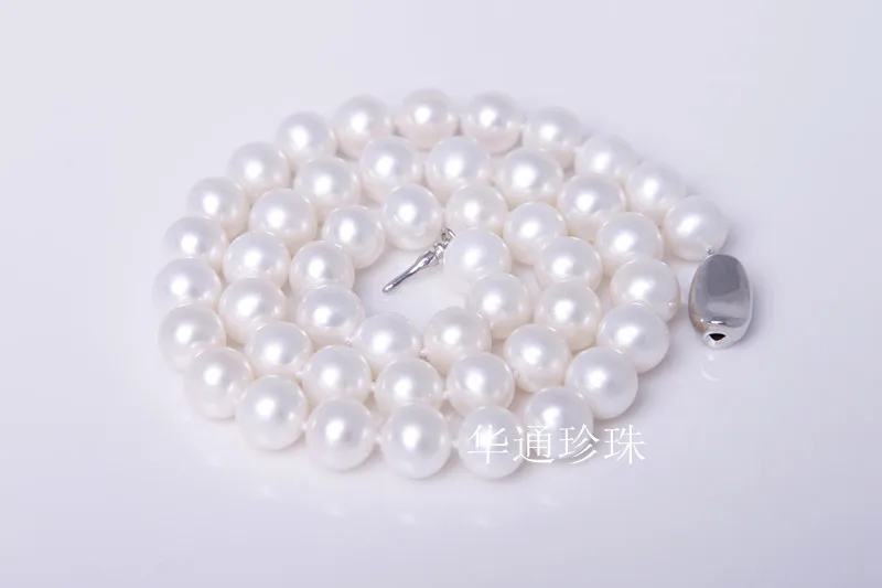 Ожерелье из драгоценных камней 10 11 натуральных 925 г.|silver real|real pearl silverpearl silver |