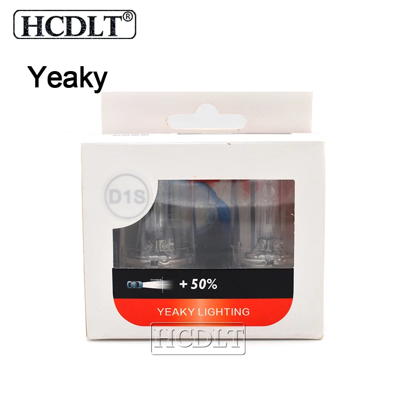 HCDLT 35W Yeaky D1S 6500K HID ксеноновая лампа D2S D3S D4S Yeaky 4500K 5500K D2R D4R супер быстрая яркая Автомобильная фара ксеноновая лампа