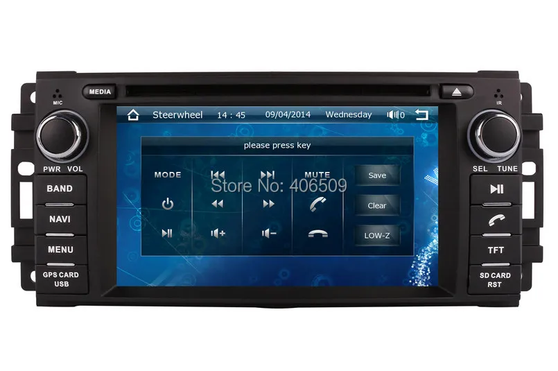Dvd плеер gps навигации для Jeep Commander Compass Wrangler с радио BT USB SD AUX Видео Стерео|gps navigation