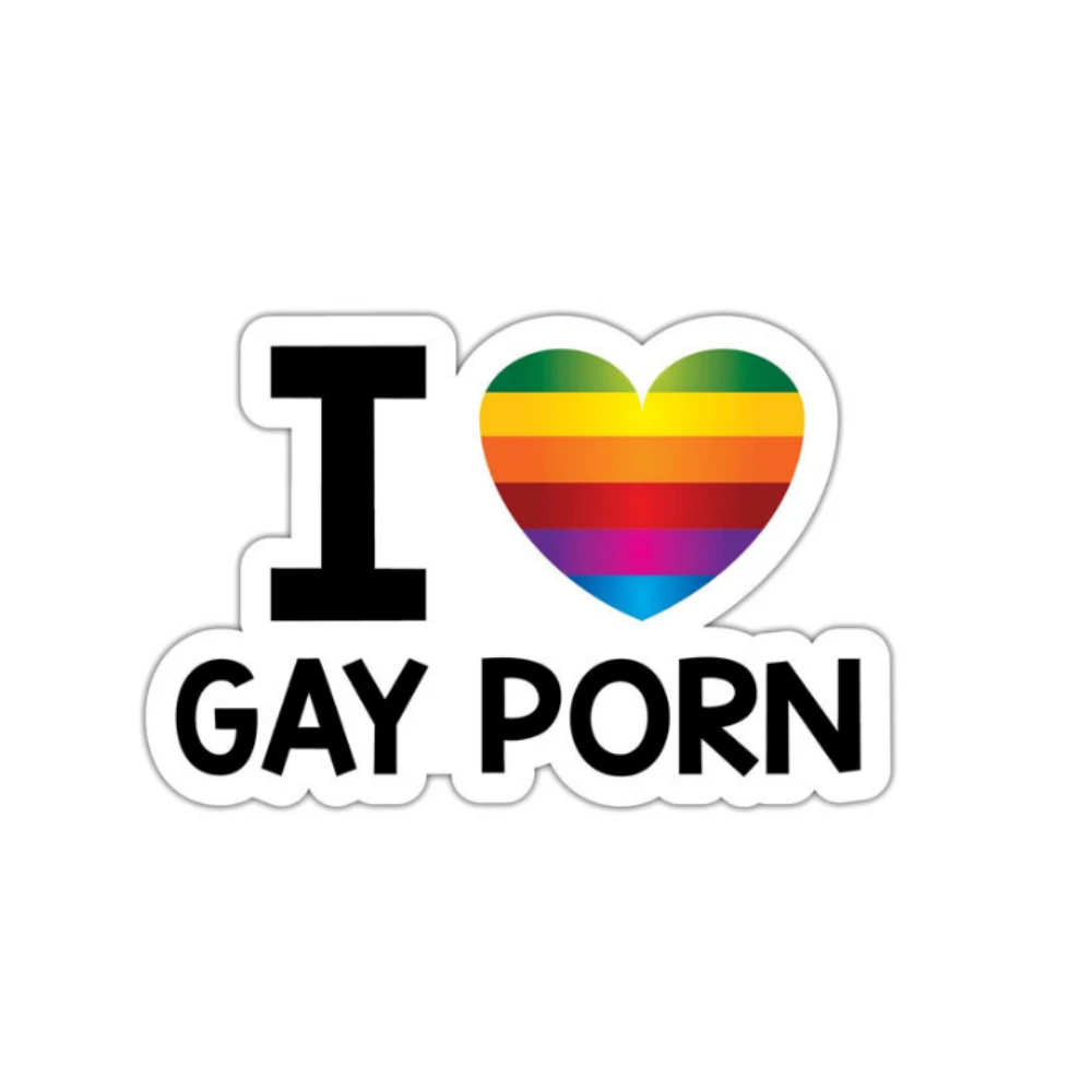 Aliauto индивидуальные радужные I Love Gay порно пикантные наклейки на машину для Ram Caliber