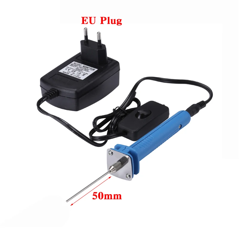 Stainless steel Foam Cutter Pen 5/10/15/20/25CM Electric Foam Polystyrene Cutting Machine Portable Styrofoam Cutting Tool - Цвет: EU 5cm