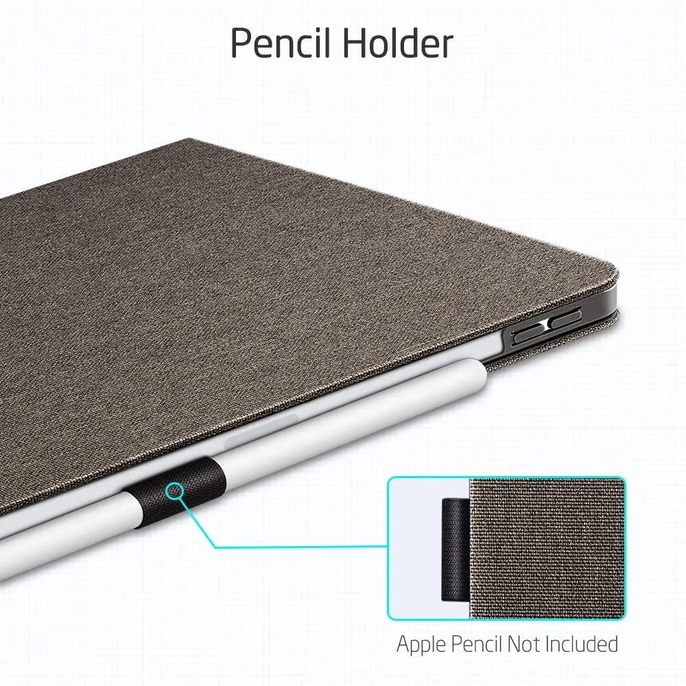 Чехол ESR для iPad Pro 11, простой чехол из искусственной кожи, чехол-книжка с функцией автоматического пробуждения, чехол для нового iPad Pro 11, выпуск