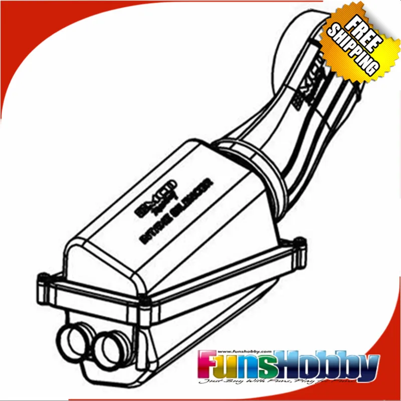 

Mcd Racing воздушная коробка Глушитель шума впуска. COD.725801X