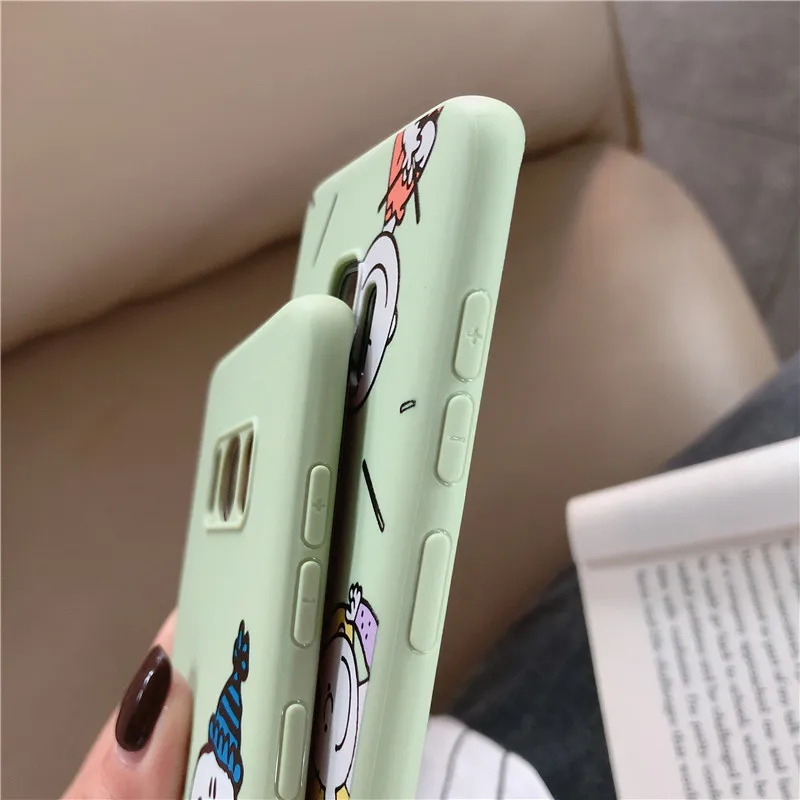 Наши предложения для samsung S10 Plus чехол с рисунком арахис телефона s Galaxy S8 S9 Note 8 9