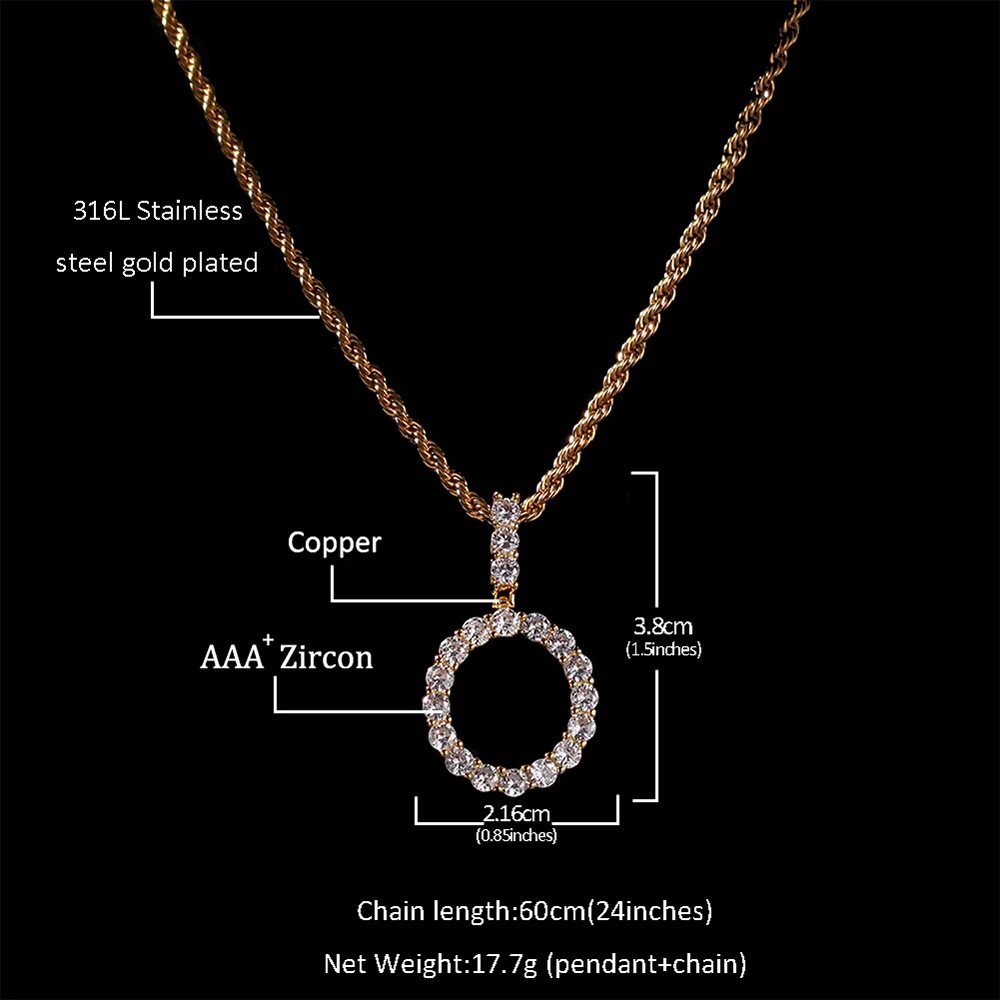 Iced Out Custom Name теннис письмо подвески кубический цирконий Алфавит Шарм Подвески хип