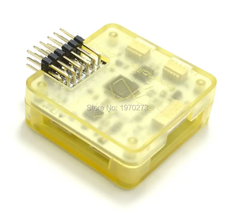 CC3D EVO Flight Controller Openpilot с желтым чехлом + Mini OP GPS для QAV R 210 мм 220 Квадрокоптер|Детали и