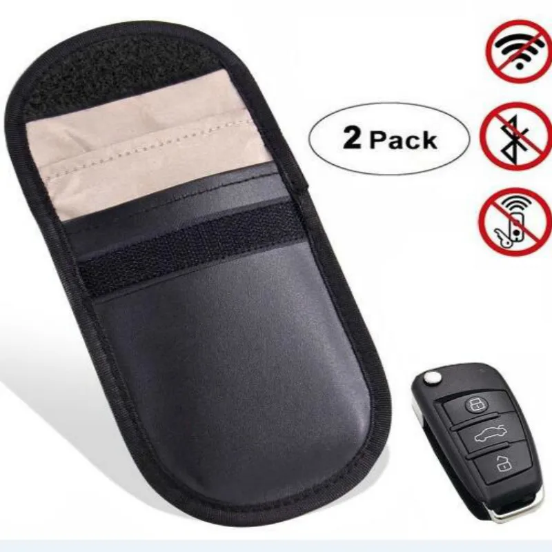 #1 шт. Автомобильный ключ сигнальный Блок Анти-дегазации Противоугонная сумка
