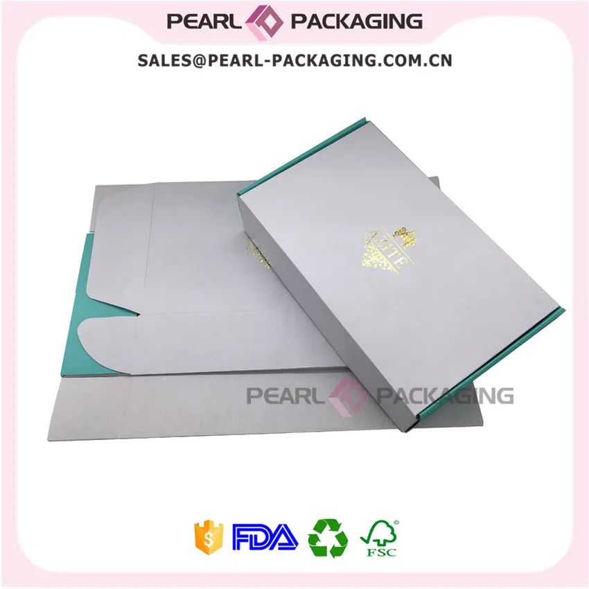 Фирменное наименование упаковочная коробка для волос с золотым тиснением