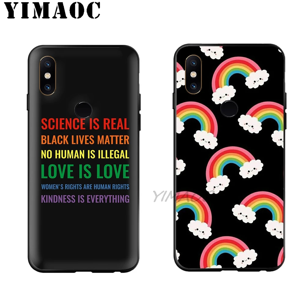 Мягкий чехол YIMAOC Rainbow Brite Overthink для Xiaomi Redmi Note 7 6 6A 5 4 4X 4A 5A S2 7A GO K20 Plus Pro |
