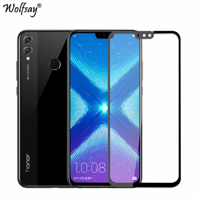 Защитное стекло Wolfsay закаленное для Huawei Honor 8X 1 шт.|Защитные стёкла и плёнки