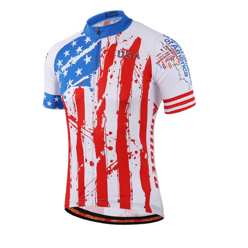 2018 Cycling 100% Polyester Quick-Dry Jersey Set Bicycle Clothes Wear Mountain Bike Clothing Ropa Ciclismo |