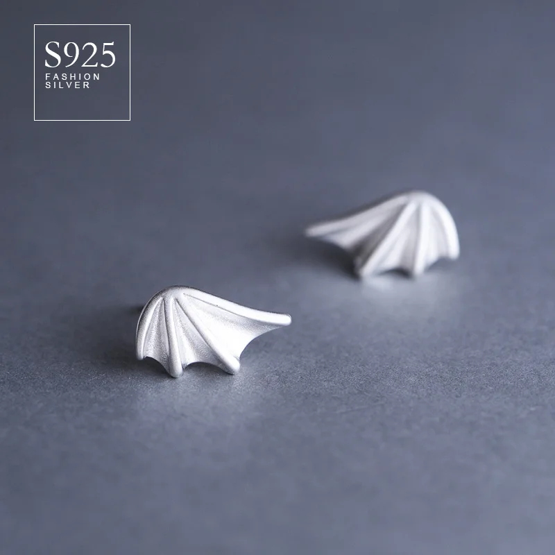 Серьги из стерлингового серебра 925 пробы sv wings корейские креативные серьги