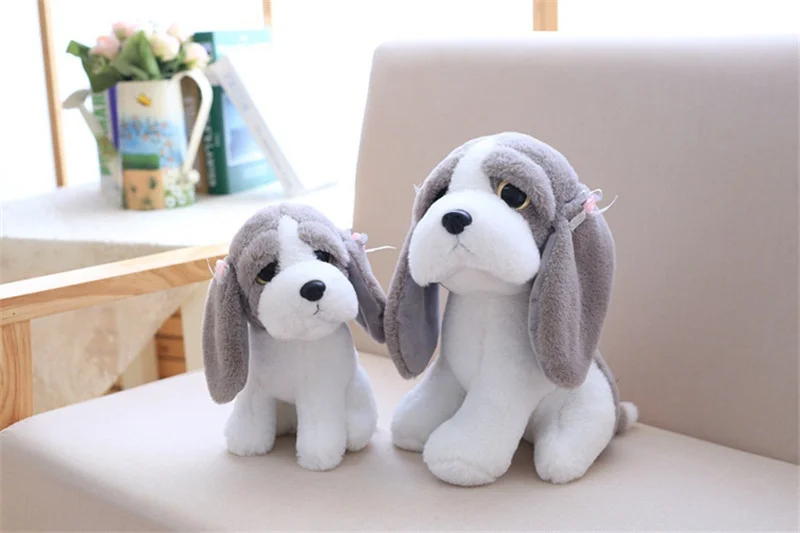 Short dog plush toy unhappy dolls 20CM long ear figures kids gift | Игрушки и хобби