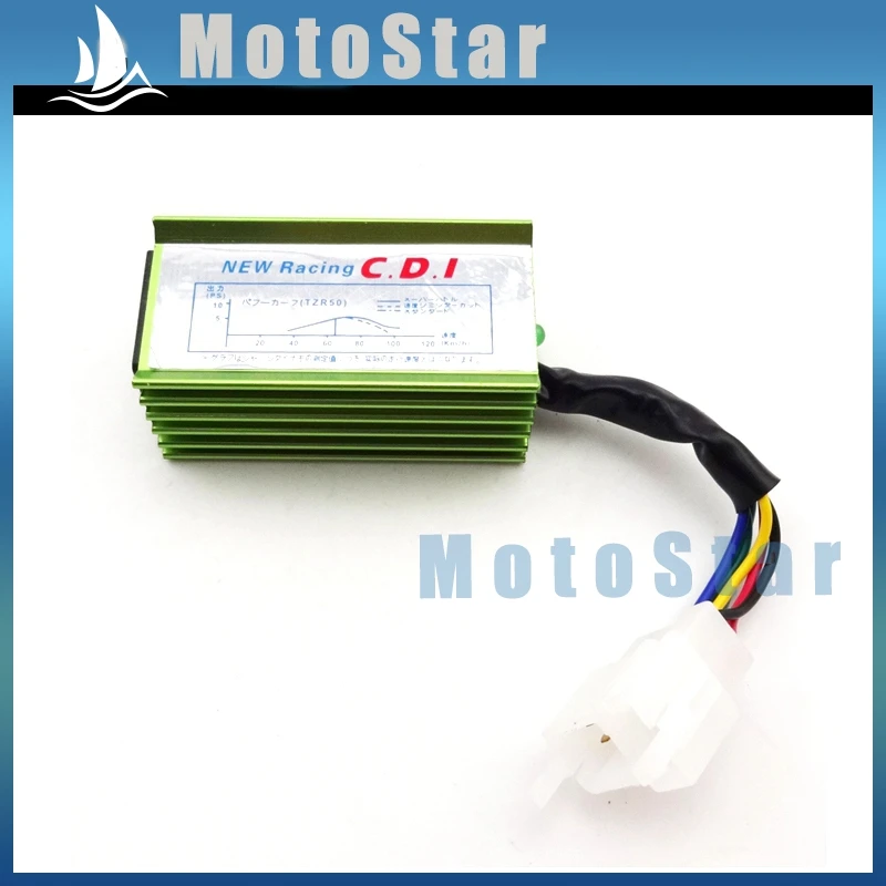 6-контактный гоночный AC Igniiton CDI Box для китайского двигателя 150cc 200cc 250cc ATV Quad питбайк