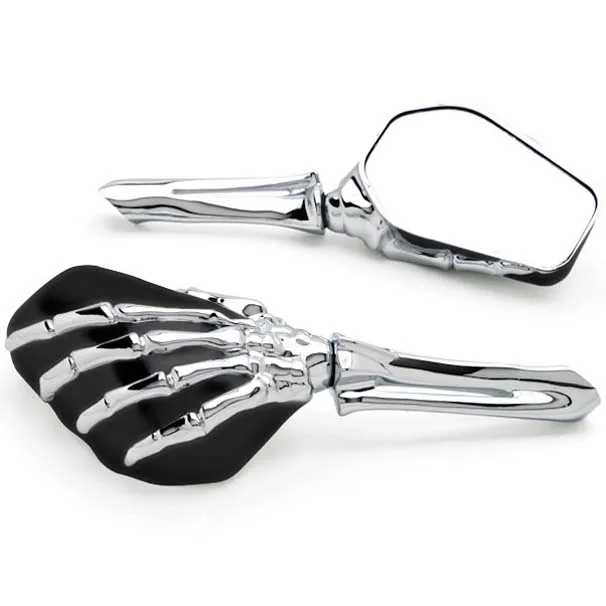 Совершенно новые зеркала скелетоны для Kawasaki VN Vulcan Classic MeanStreak Nomad 1600|skeleton mirror|mirrors for