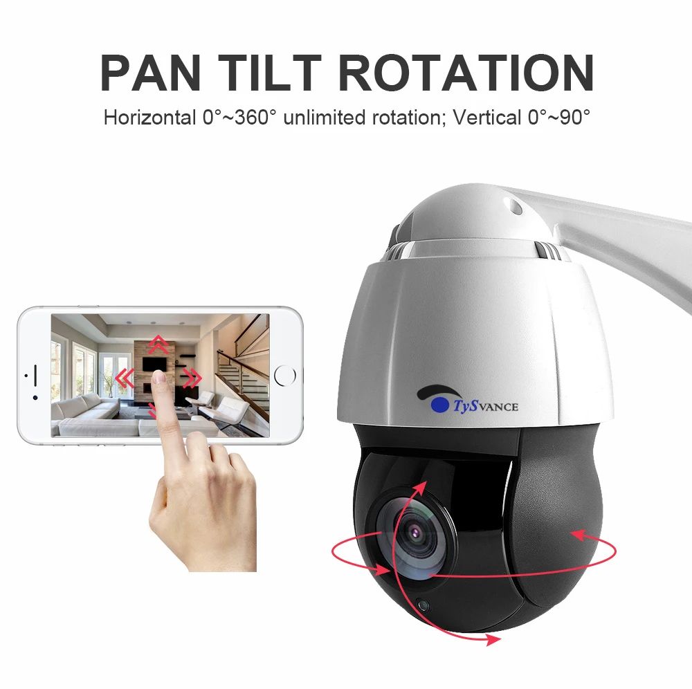 Новинка 4 5 дюймов POE HD 1080 P 5MP PTZ ip камера наружная сеть Onvif скоростной купол 20X зум