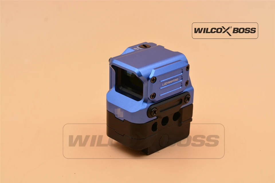 Оптический прицел DI FC1 Red Dot Sight голографический для рельсы 20 мм (синий) | Спорт и