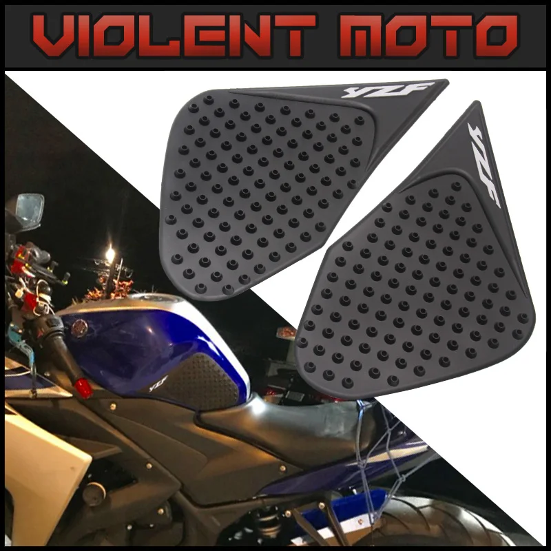 Для Yamaha R3 2014 2015 2016 YZF мотоциклетные Нескользящие Танк Pad 3 м Сторона газа Колено
