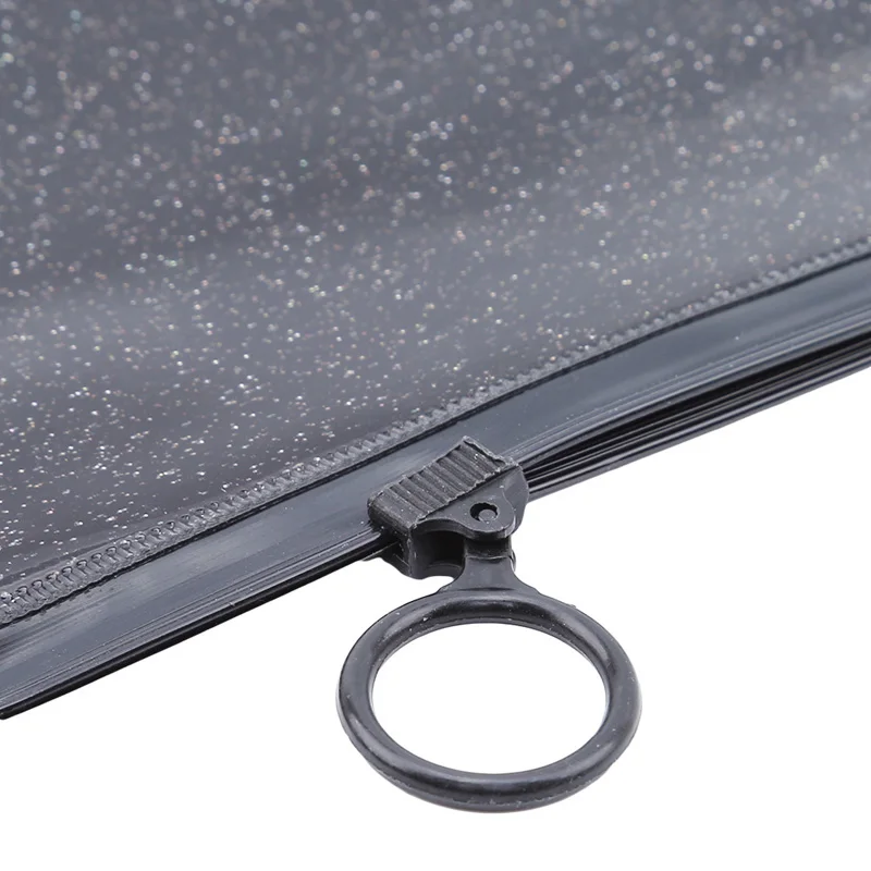 

Fashion PVC Transparent Cosmetic Bag Travel Make Up Bag Case Zipper Big Make Up Toiletry Organizer Storage Pouch