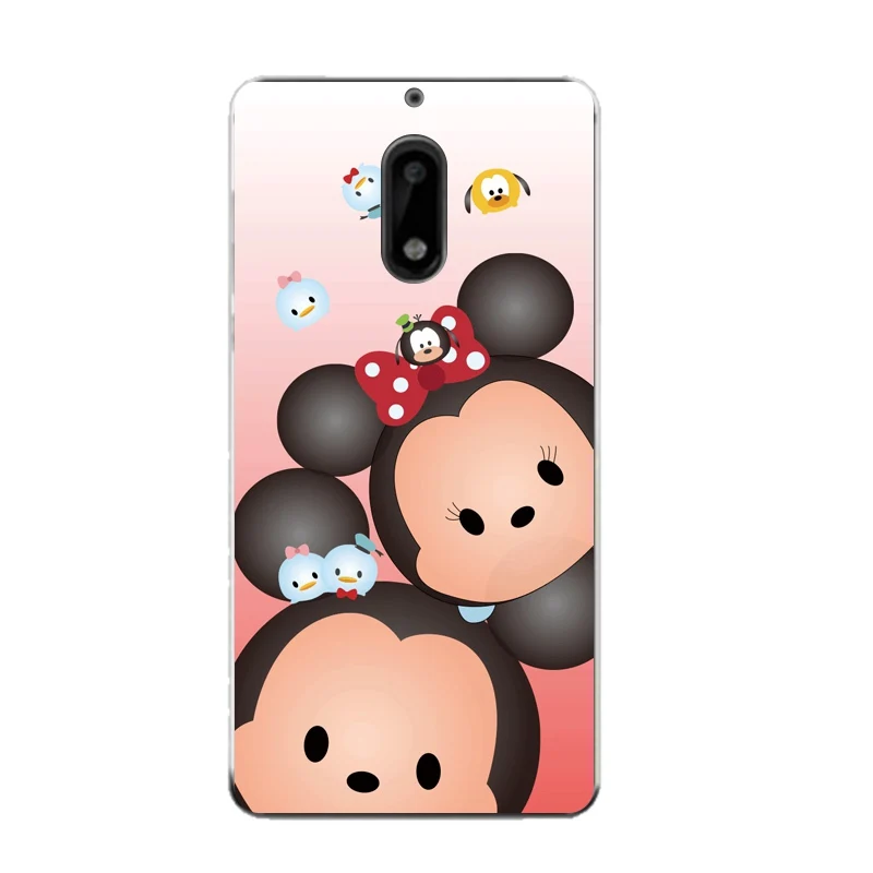 Мягкий прозрачный чехол из ТПУ для телефона Nokia3 5 6 8 N540 N640 N535 N830 Fundas Micky силиконовый