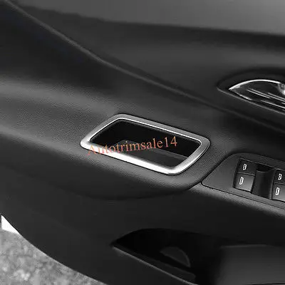 

4 шт. стальные внутренние дверные ручки подлокотники для Chevrolet Equinox 2018