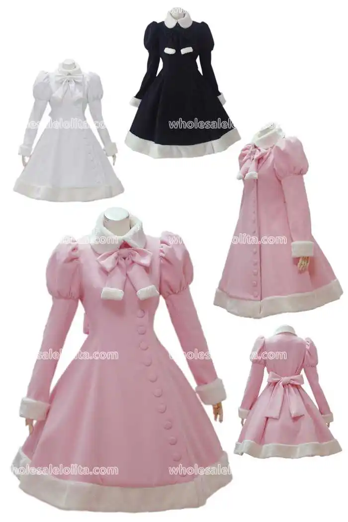 

Military Style Warm Winter Sweet Lolita Coat Winter Long Coats All Size
