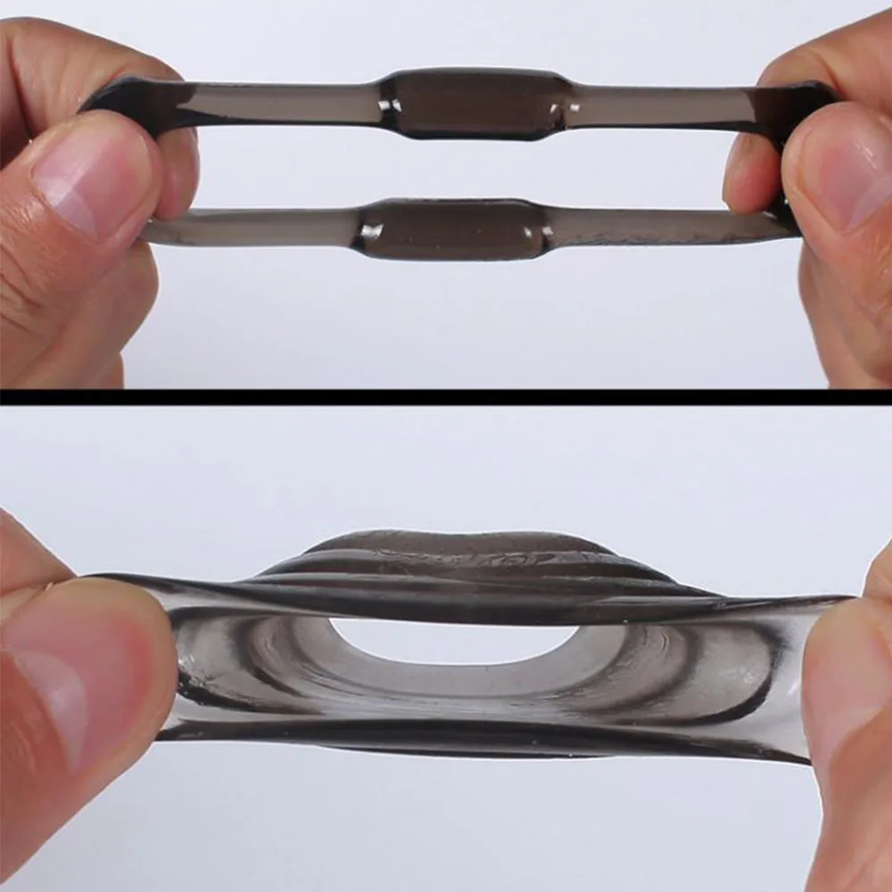 4 шт. мягкое гибкое Силиконовое кольцо для пениса секс-игрушки мужчин и взрослых