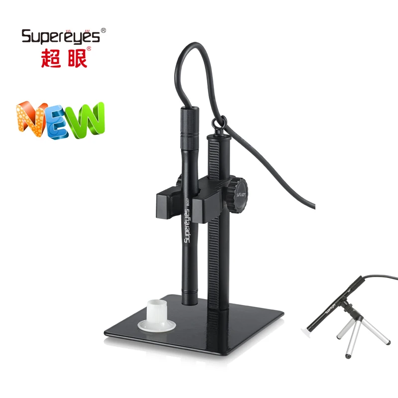 Supereyes 500x Цифровые микроскопы 2.0MP зум MINI-USB видеолупа поддерживает смартфон на базе Android OTG с светодиодный и регулируемая подставка