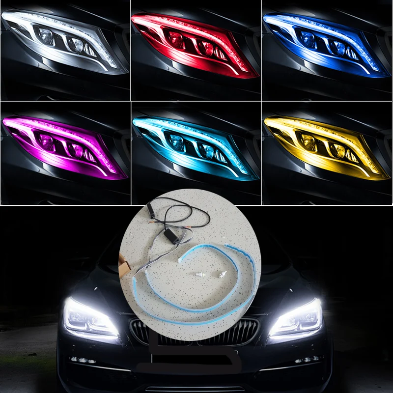 2 шт. Автомобильные светодиодные дневные ходовые огни|Сигнальная лампа| |