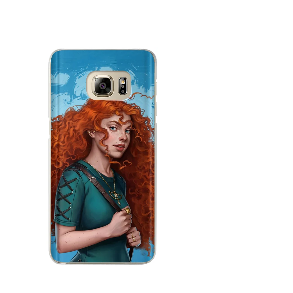 For Samsung Galaxy s8 Case S9 Plus S6 S7 Edge S10 Note 8 9 Silicone Luxury Modern Princess Ariel Belle Tinker Bell Coque Etui |