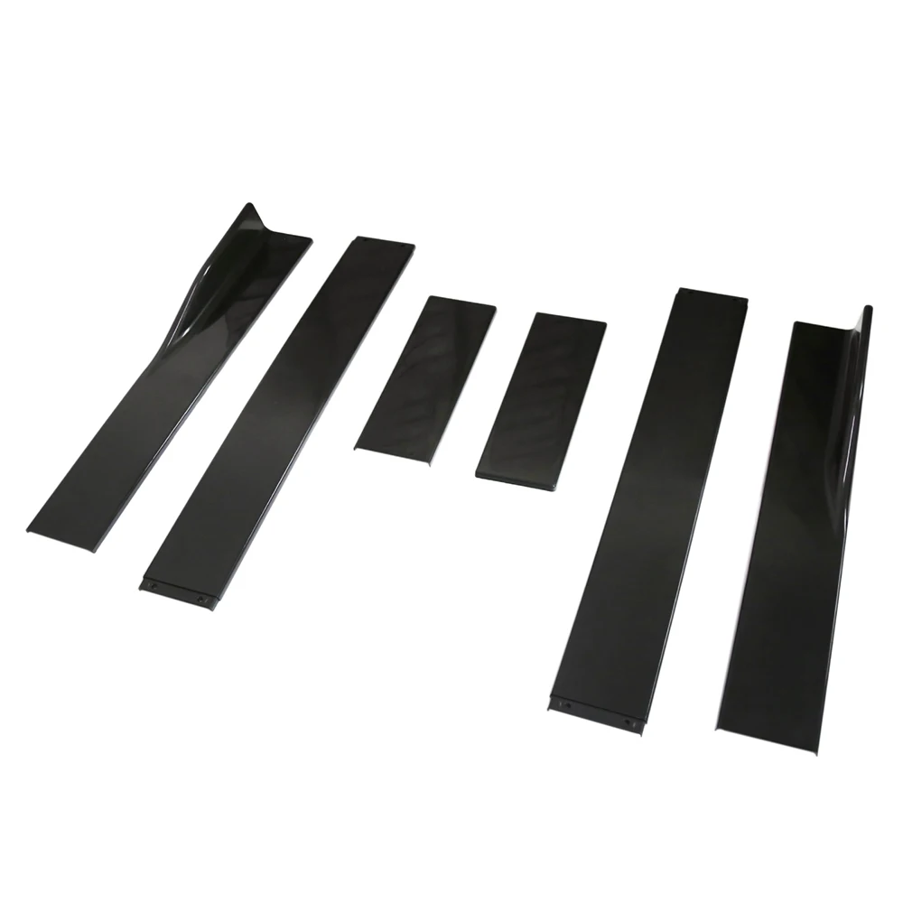 

Car Side Skirt Extensions Rocker 2M Universal Splitters Diffuser Lips Side Skirt Auto Accessories