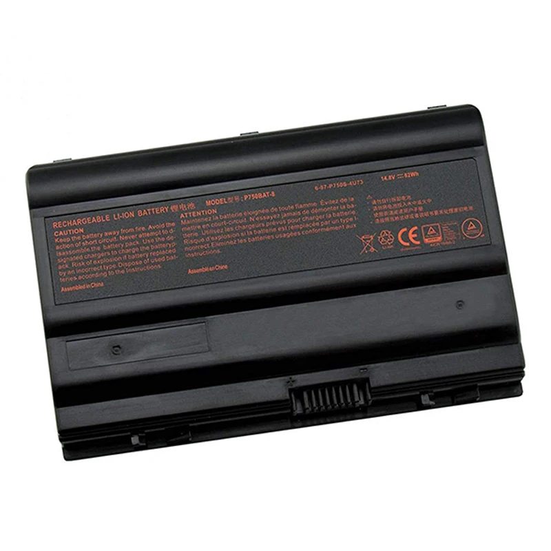 Аккумулятор для ноутбука Clevo P750ZM P751ZM P770ZM P771ZM NP9772 7XINbox 82Wh 14 8 V | Компьютеры и офис