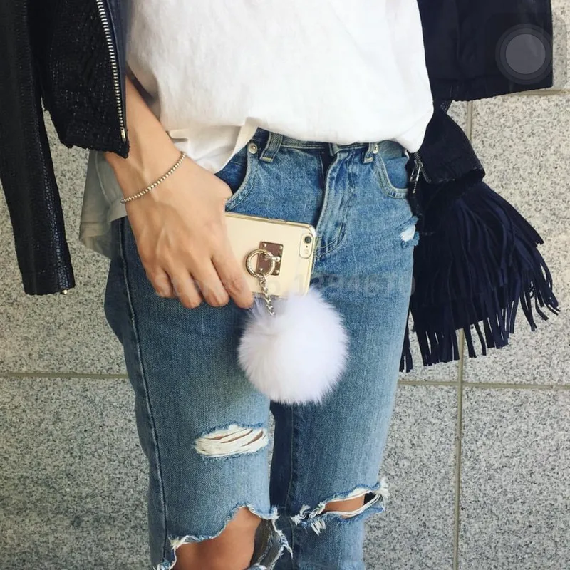 Серебряный металлический веревочный зеркальный мягкий пушистый теплый помпон