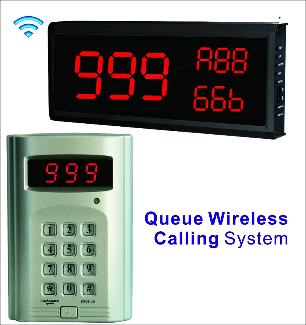 SHIHUI 3 Number Display приемник + 999 канальный абонентский беспроводной Вызов подкачки