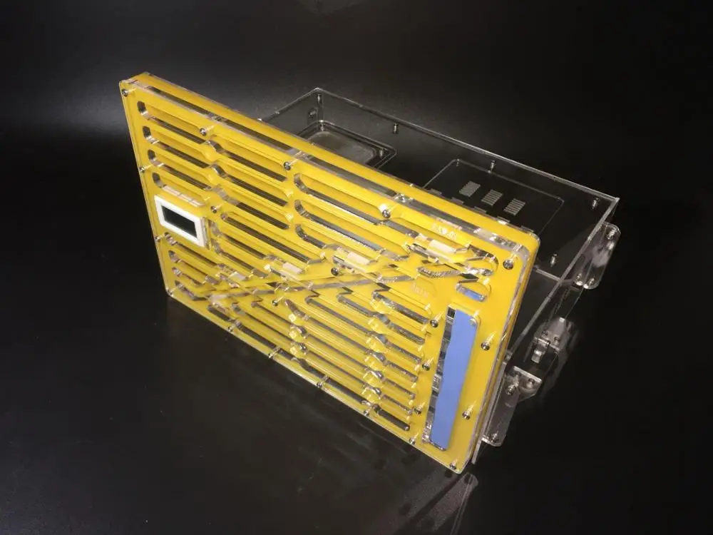 taitan yellow Taitan 2 стороны муравьи гнездо 2 слоя муравья корпус для детей студентов научное устройство игрушка насекомое муравей вилла акриловые муравьи - Цвет: taitan yellow