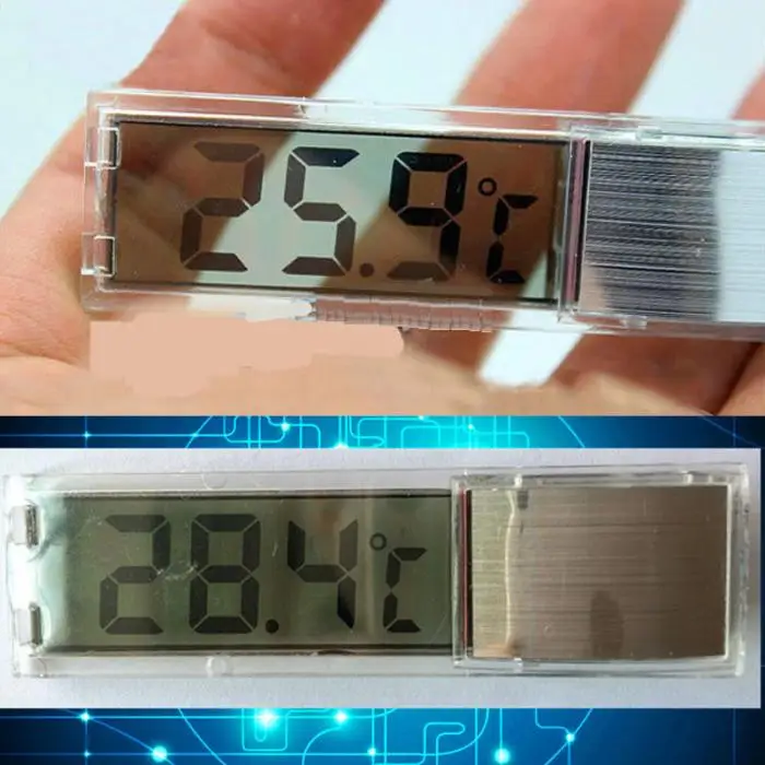 Многофункциональный ЖК-дисплей 3D цифровой электронный измерение температуры аквариум темп метр Аквариум термометр- M25