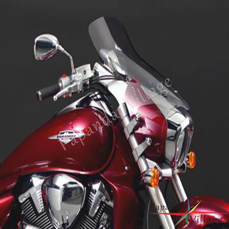 Papanda мотоциклетные прозрачные ветровые стекла дефлекторы для Suzuki Boulevard M109R M109R2 M109RZ M50 M90 2006