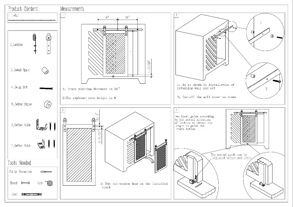DIYHD 39 дюймовый Деревянный шкафчик маленькая фотолампа комплект направляющих для