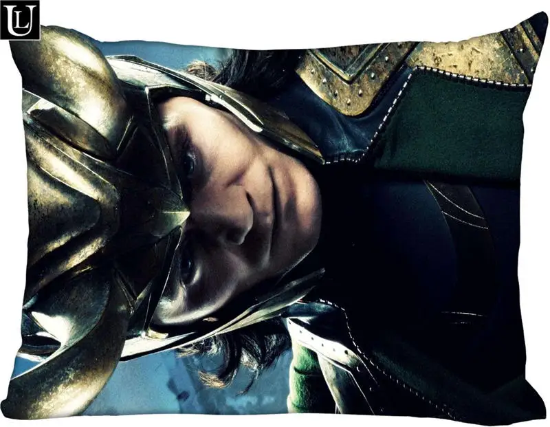 Pillowcase Пользовательские loki том Прямоугольная подушка размер крышки 45x35 см(одна сторона) печать по индивидуальному заказу с молнией полиэстер хлопок наволочка больше размер - Цвет: Pillowcase