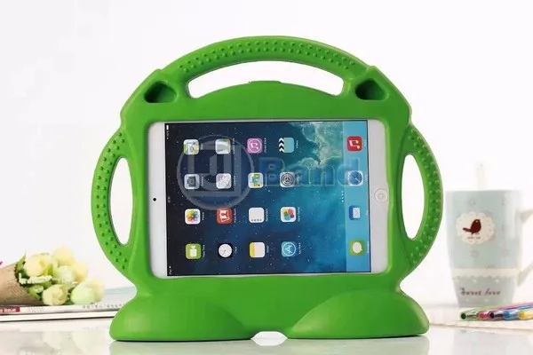 Для Apple iPad Air 1 2 для iPad 5 6 Прекрасный милый 3D мультфильм ручка стенд дети противоударный EVA пены чехол