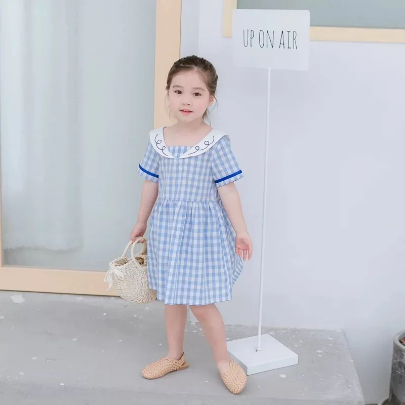 Girl's printed dress 2019 summer children's clothing new Korean version | Детская одежда и обувь