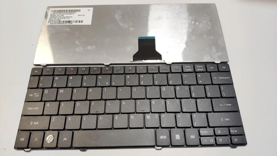UK US WB Клавиатура для ноутбука Acer Aspire one 751 751H 721 3935 3936 ZA3 1810T черная клавиатура