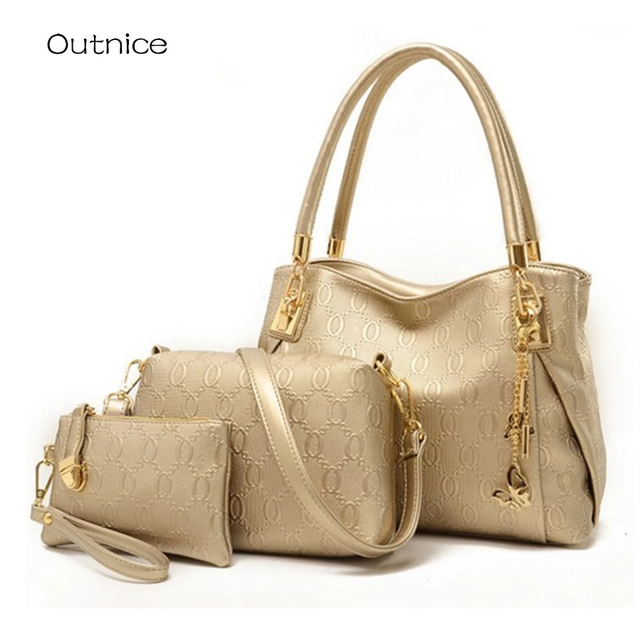 3 комплекта роскошные сумки женские дизайнерские брендовые известные s средний