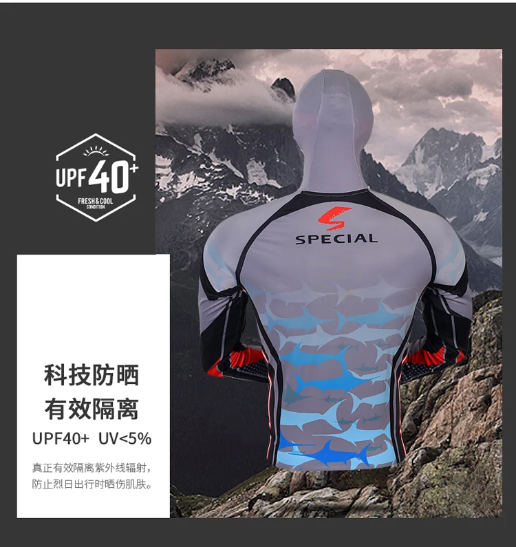 Daiwa Professional Fishing Hoodie Anti-UV Sunscreen Sun Protection Face Neck Fishing Shirt Breathable Quick Dry Fishing Clothes