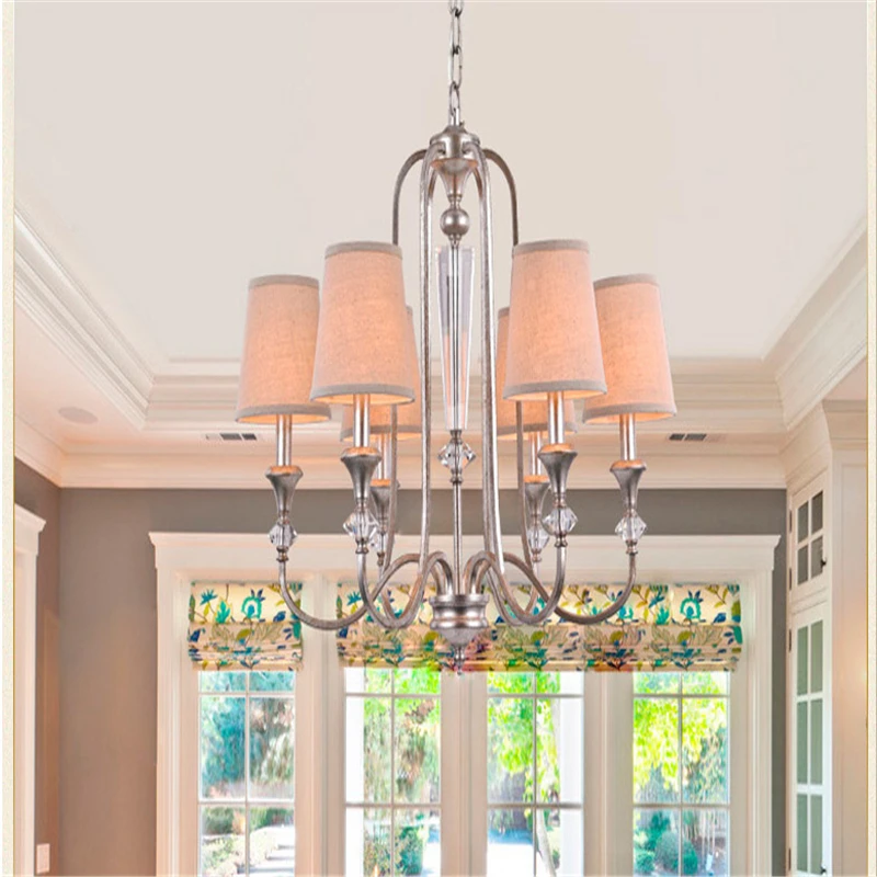 

K9 Crystal Chandeliers European Creative Luxury Suspension Lighting Living Room Bedroom Art Deco Hanging Lamp