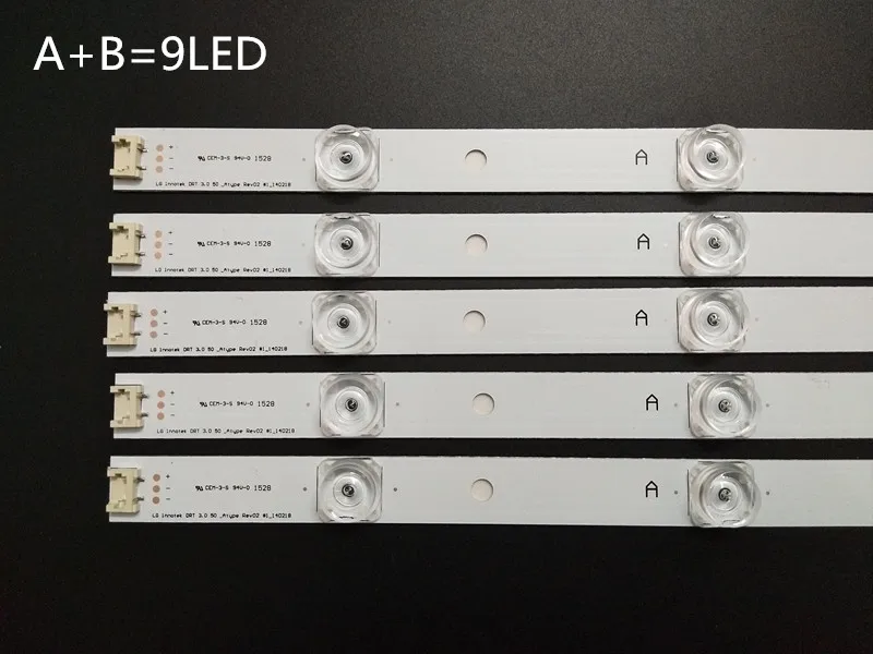 Новая светодиодная лента для подсветки LG 50LB650V Innotek DRT 3 0 50 A B 6916L 1736A 1735A 1978A 1979A