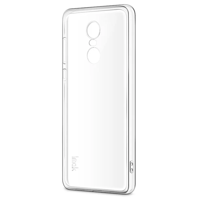 Ультратонкий Мягкий ТПУ чехол IMAK для Xiaomi Redmi 5 Plus Прозрачный Redmi5 Dual Sim силиконовые