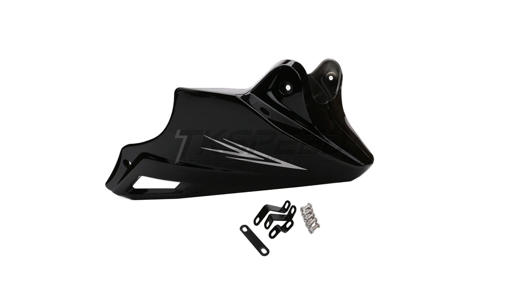 Для Honda гром MSX 125 2013 черный, красный Двигатели для автомобиля защитная крышка под капот опускается низкая кожухи обтекатель живота пан