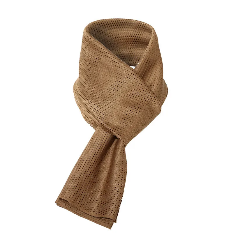 Outdoor Riding Climbing Mesh Sunscreen Camouflage Scarf Shawl Men Women Hunting Cycling Breathable Tactical Scarves CS Kerchief | Спорт и