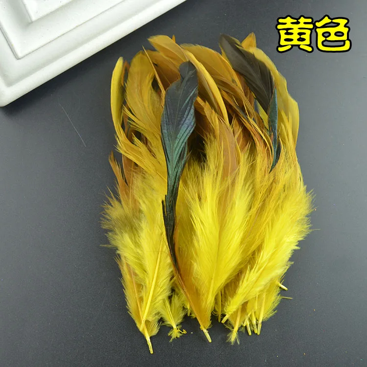 Sale 100pcs / lot cheap pheasant feather 5-8inch13-20cm natural color rooster feathers DIY chicken jewelry plume | Дом и сад